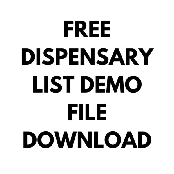 Free List Of Dispensaries in USA