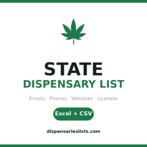 MONTANA DISPENSARY CONTACT LIST